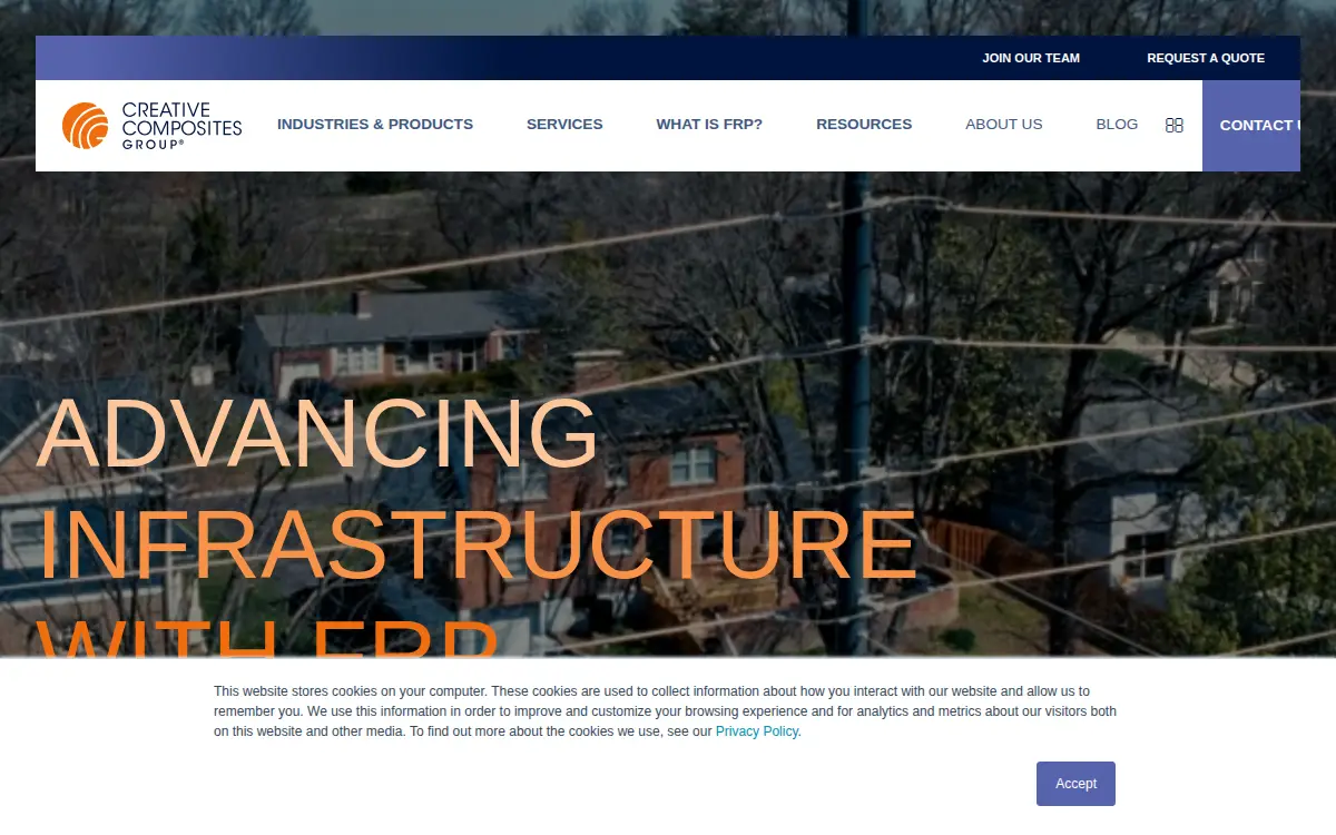 Homepage of Cpca Manufacturing LLC