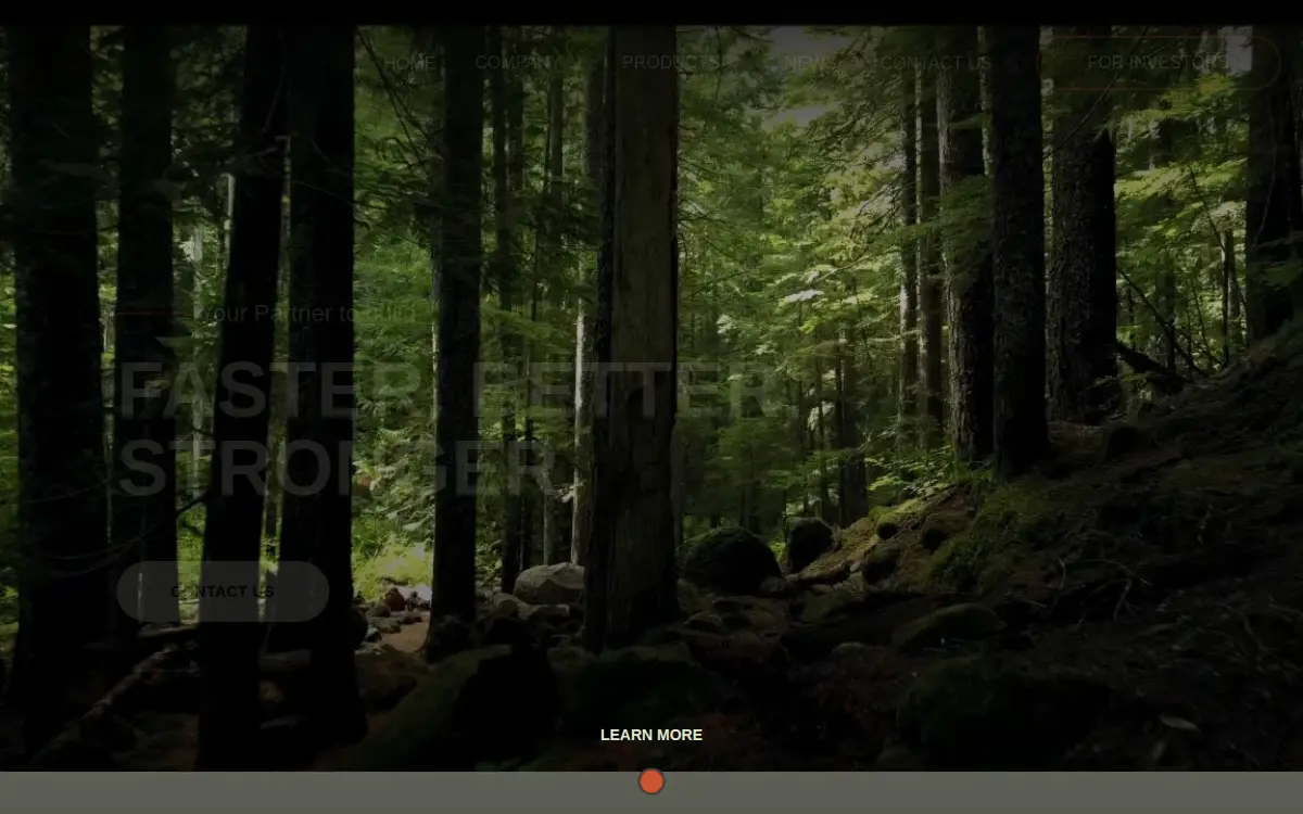 Homepage of Crosswood Corporation