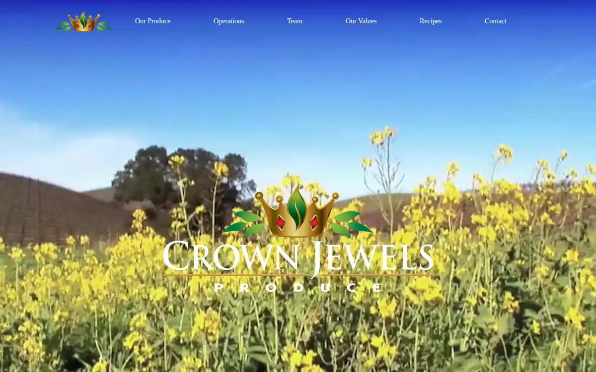 Homepage of Jewel Marketing & Agribusiness LLC