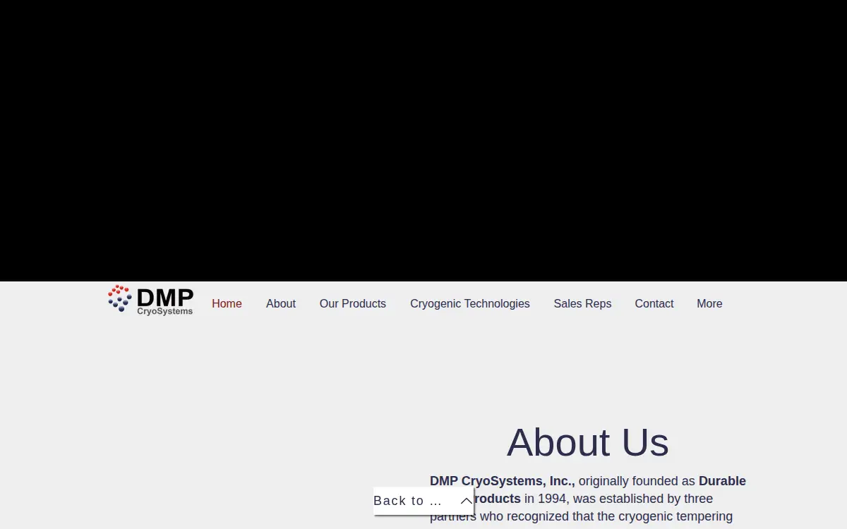 Homepage of Durable Metal Products CO