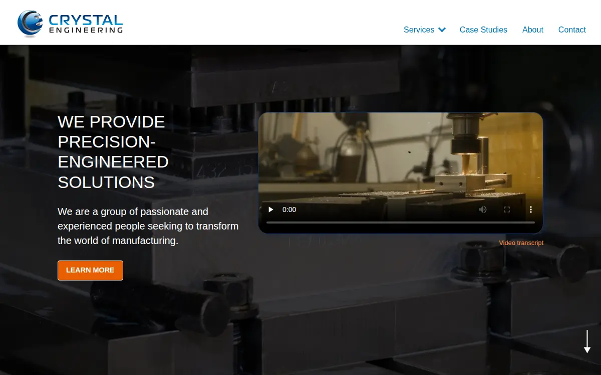 Homepage of Crystal Engineering Co., INC.