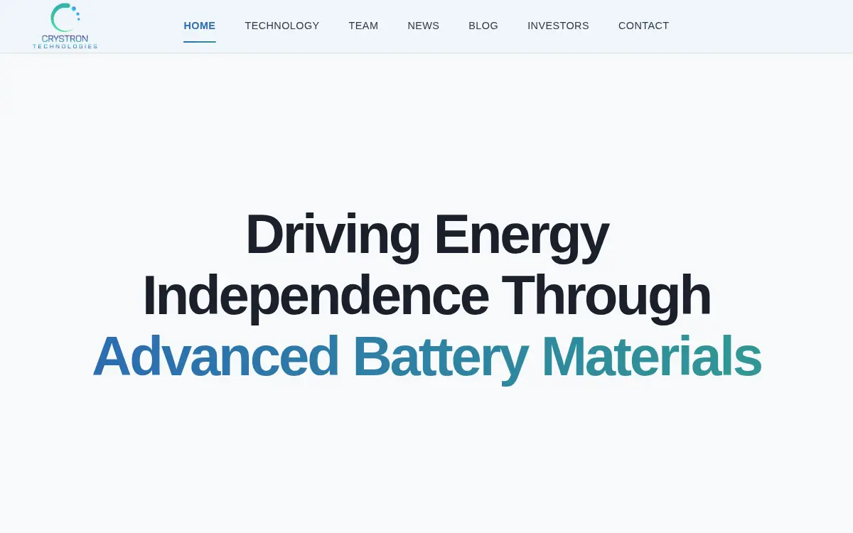 Homepage of Crystron Technologies INC