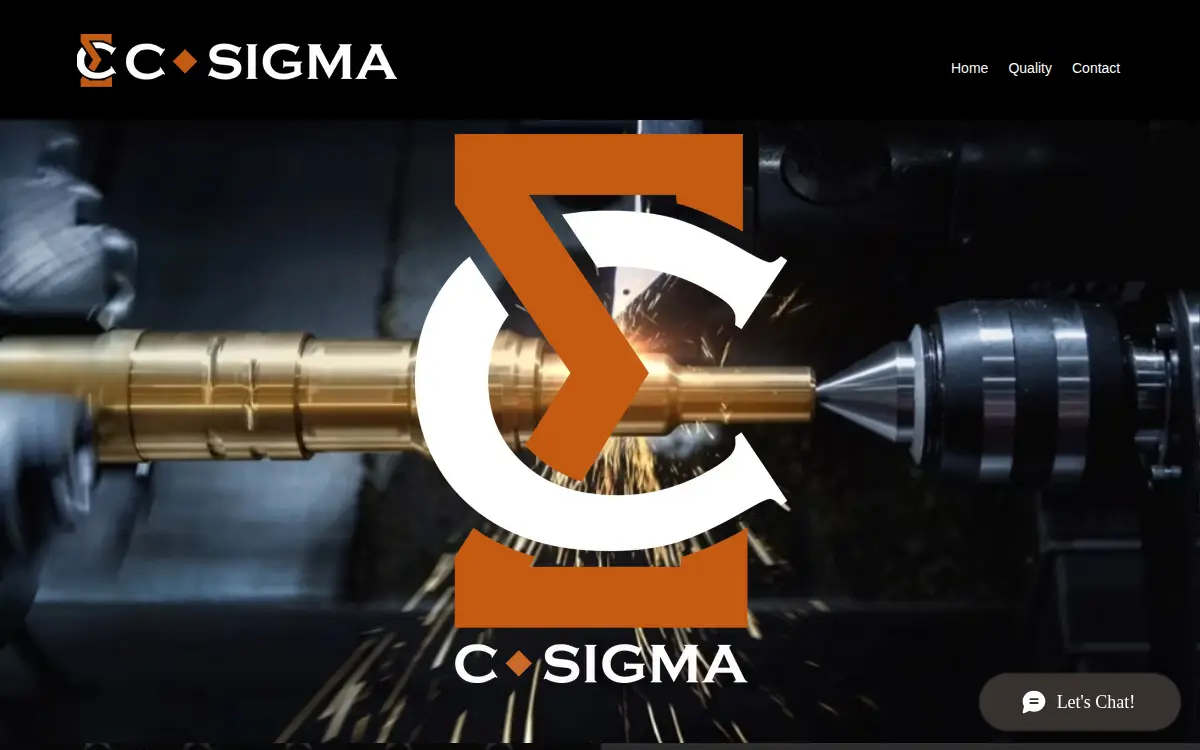 Homepage of C Sigma LLC