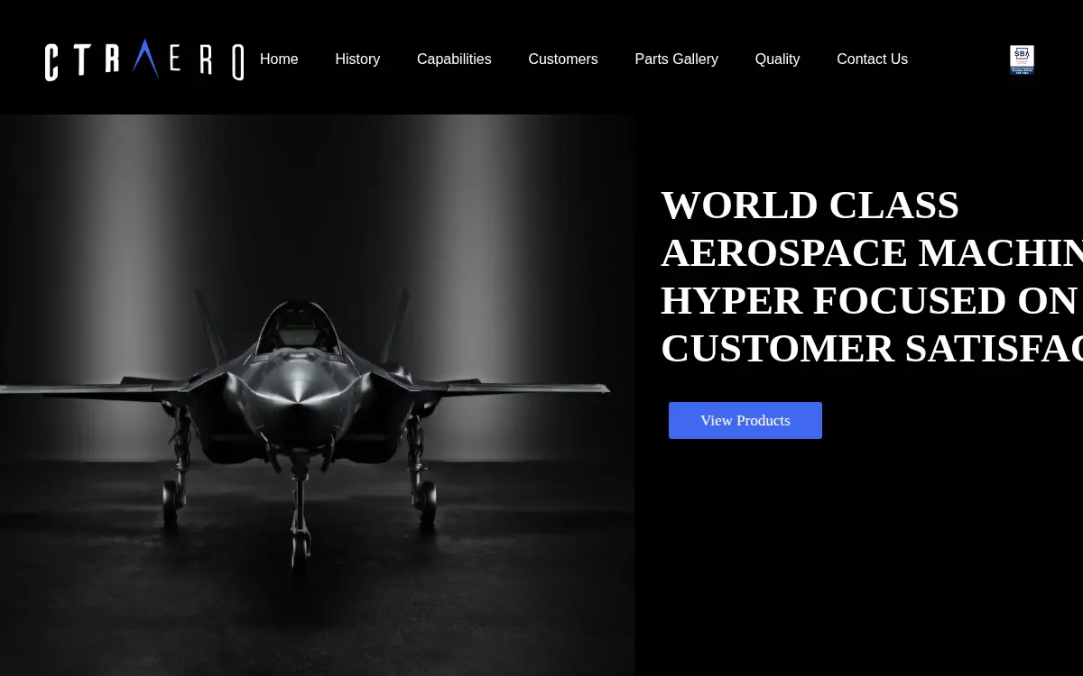 Homepage of Complete Technical Representation, INC.