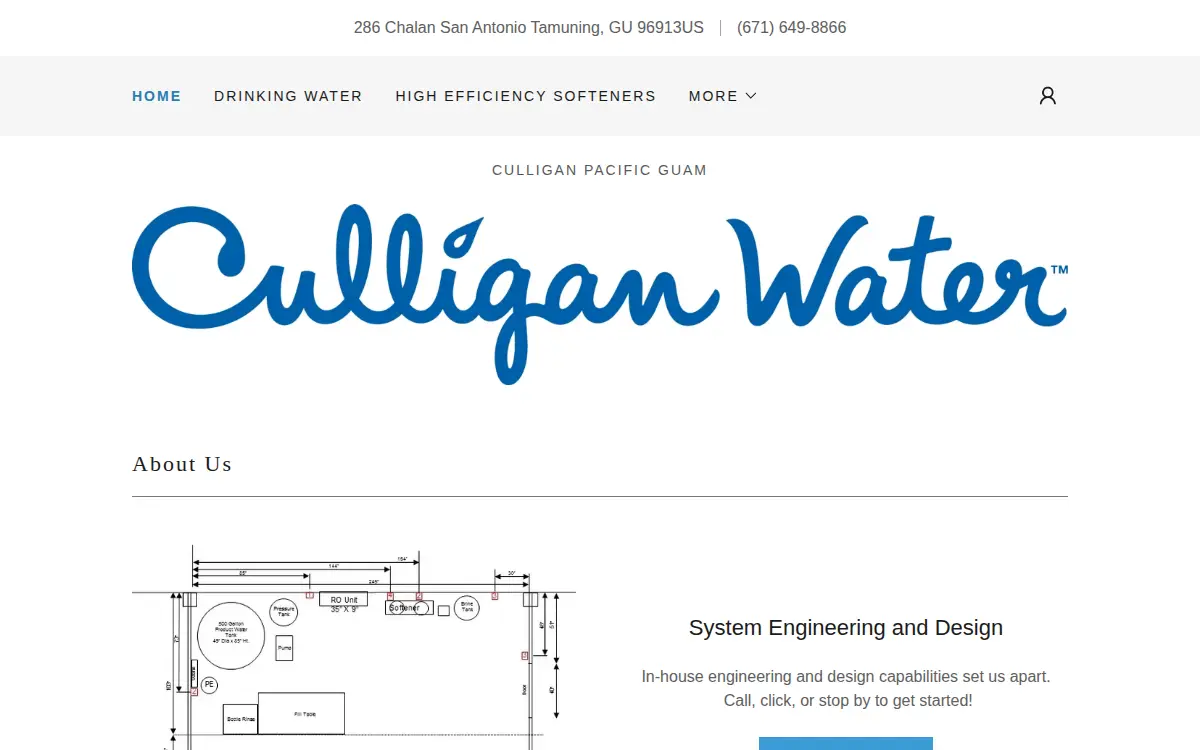 Homepage of Pacific Water Systems INC