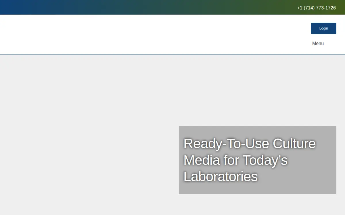 Homepage of Millennium Lifesciences, INC.