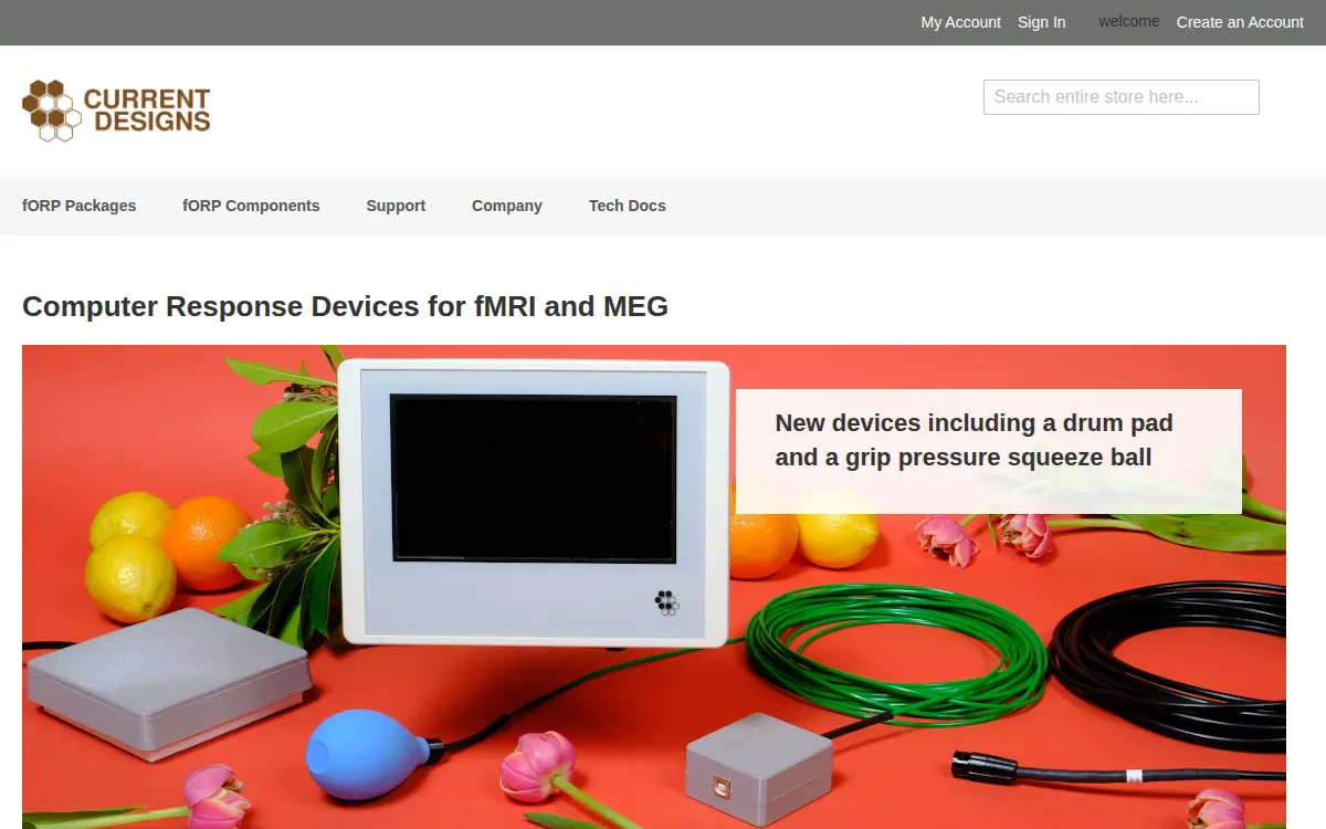 Homepage of Current Designs INC
