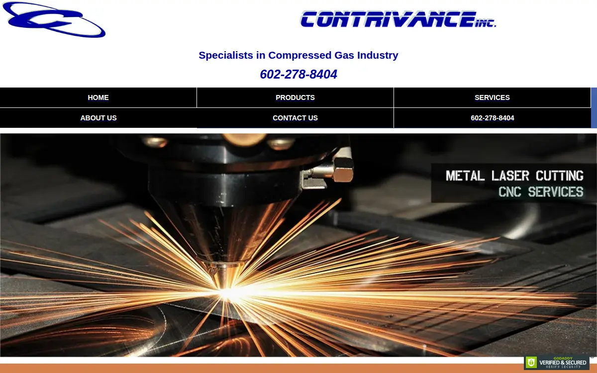 Homepage of Contrivance INC