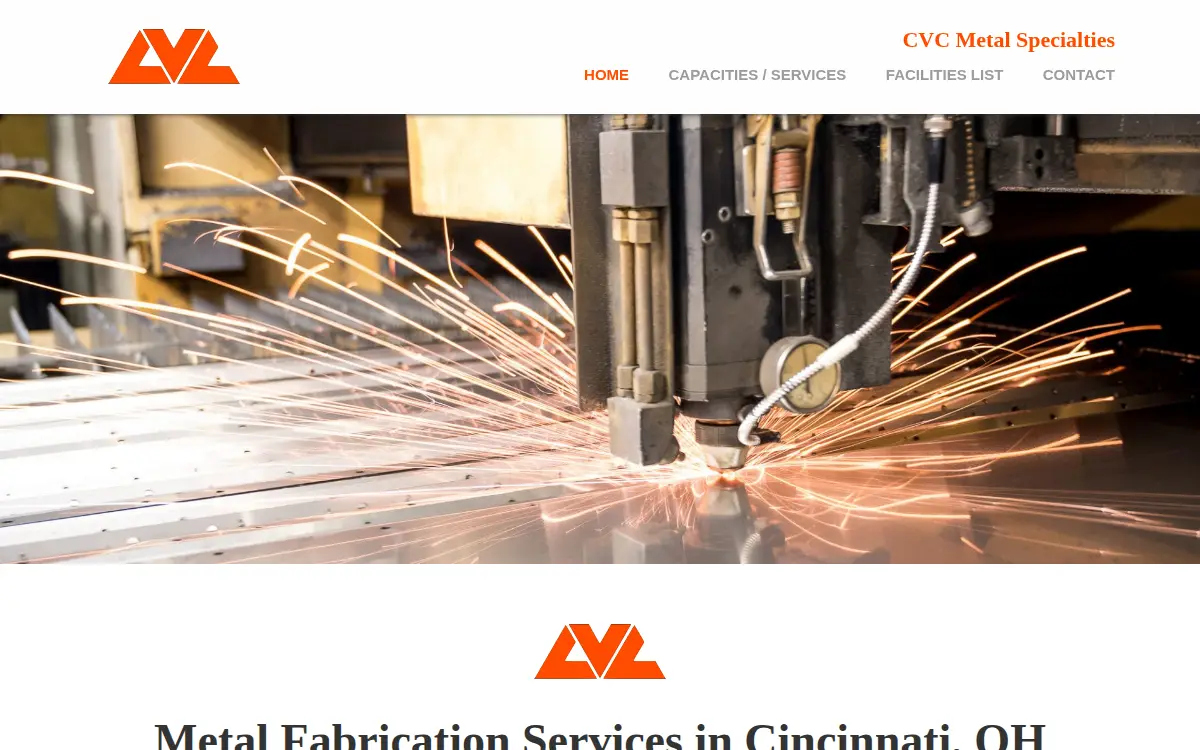 Homepage of The Cincinnati Ventilating Company