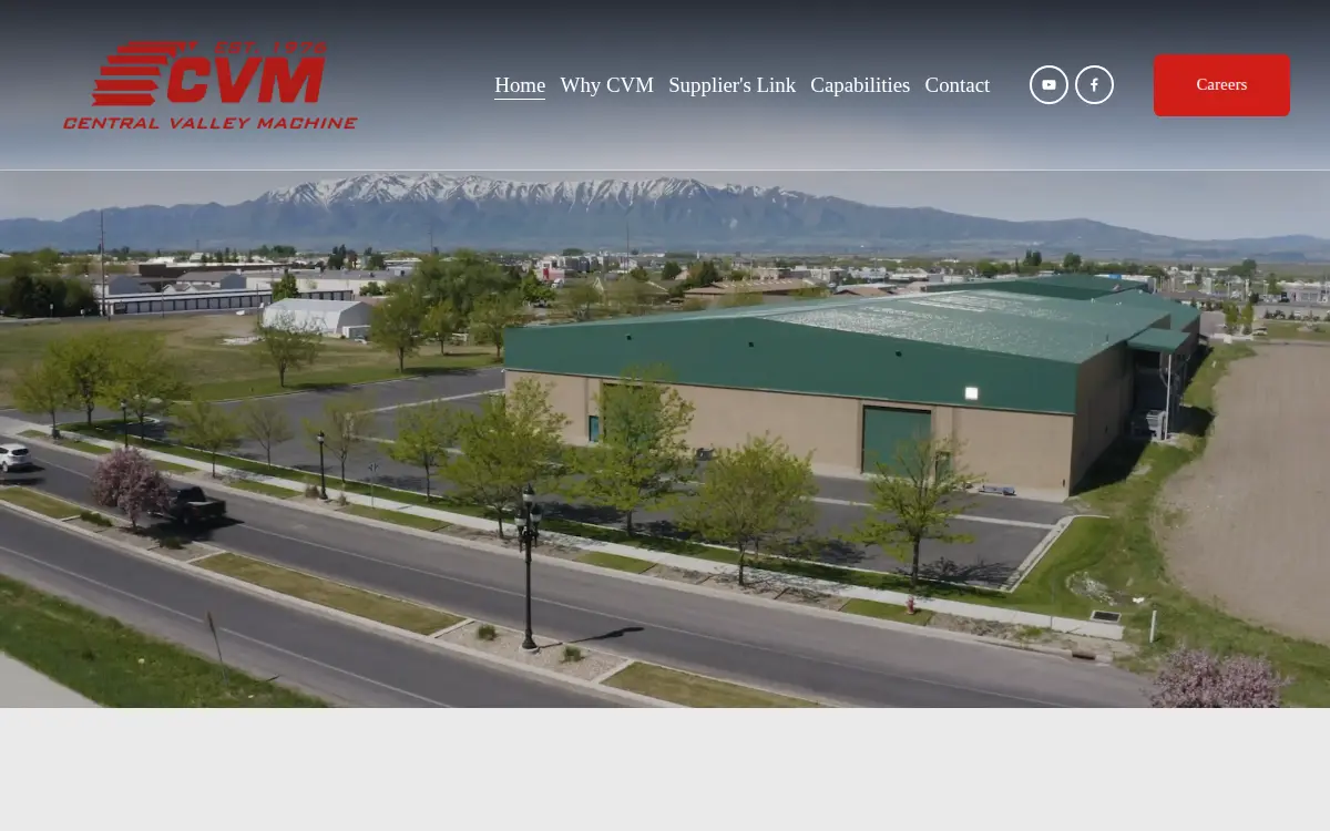 Homepage of Central Valley Machine INC