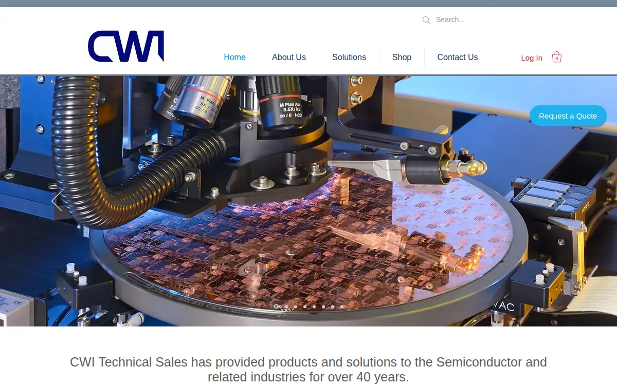 Homepage of Cook and Weil, INC.