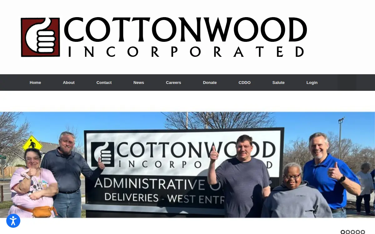 Homepage of Cottonwood INC