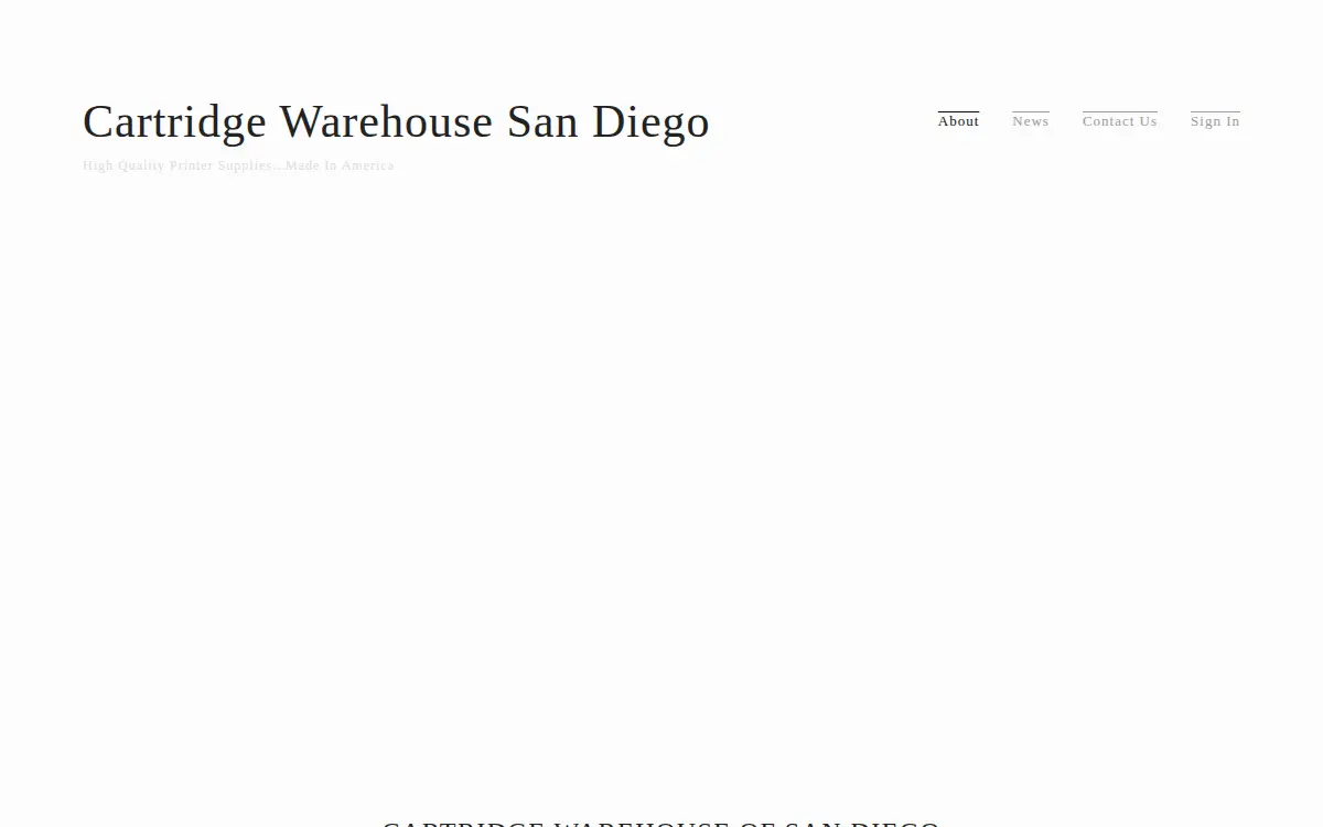 Homepage of Cw San Diego, LLC