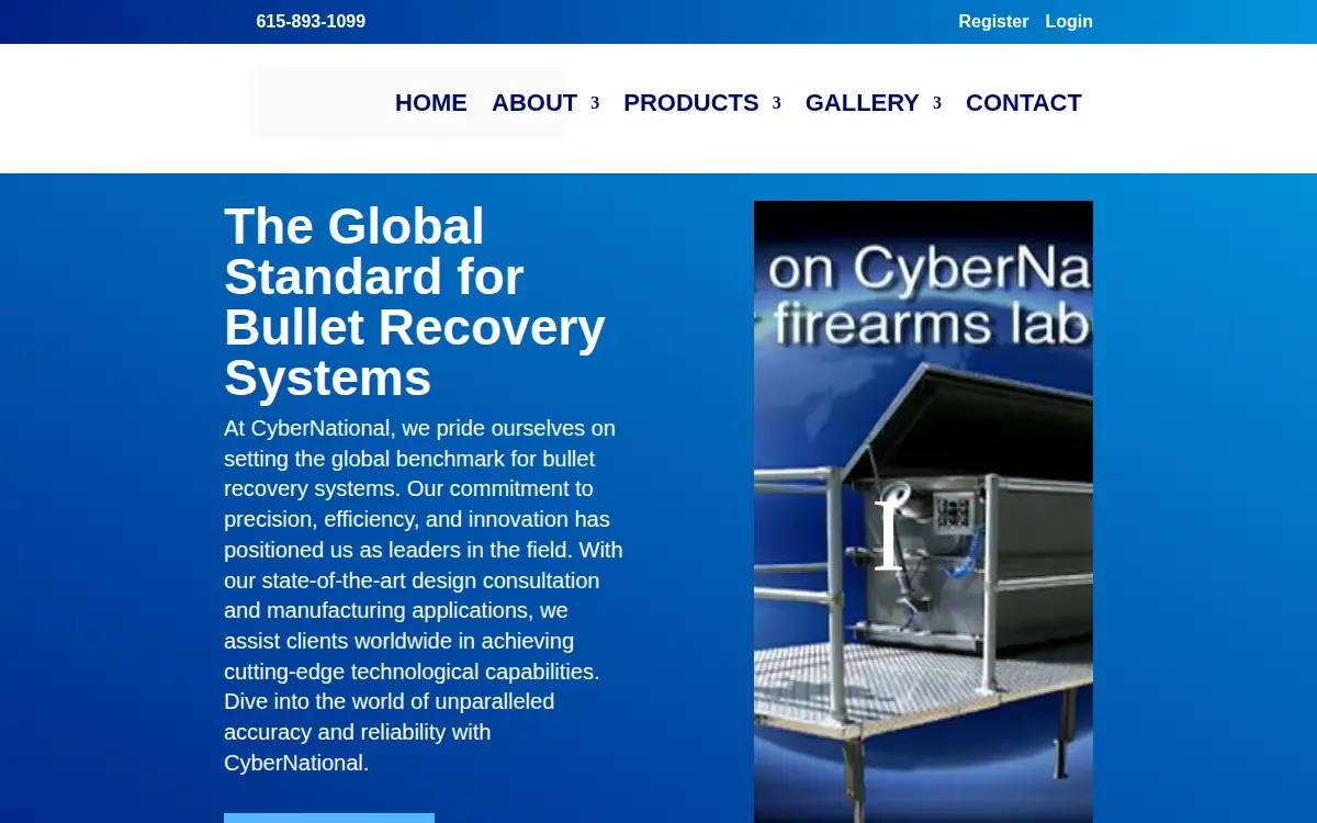 Homepage of Cybernational, INC.