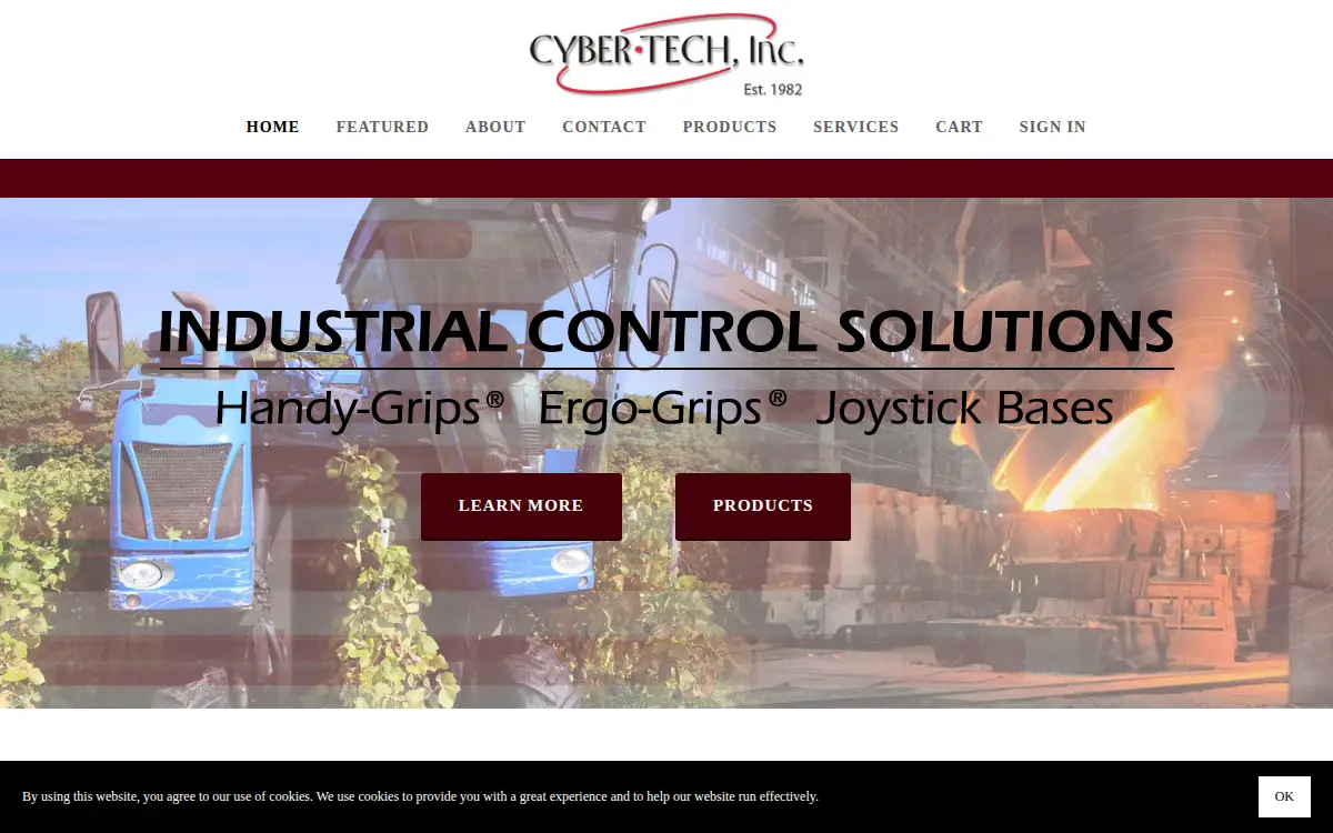 Homepage of Cyber-tech, INC.