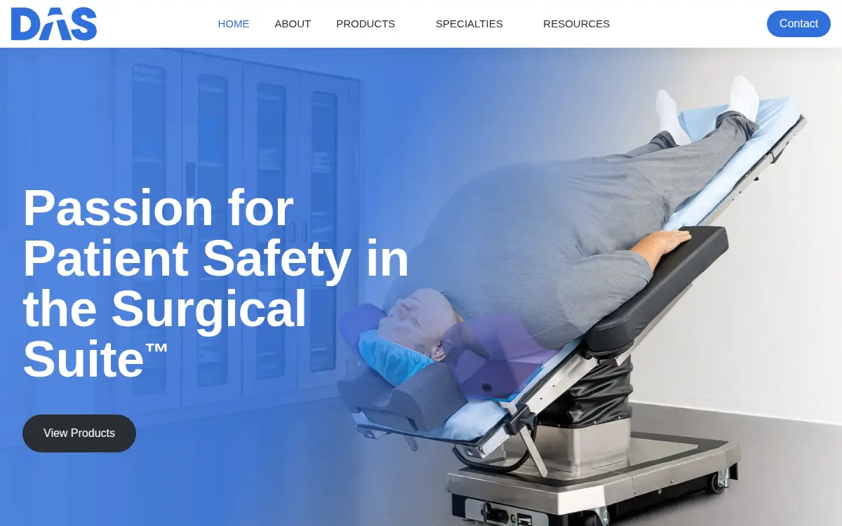 Homepage of Dan Allen Surgical LLC