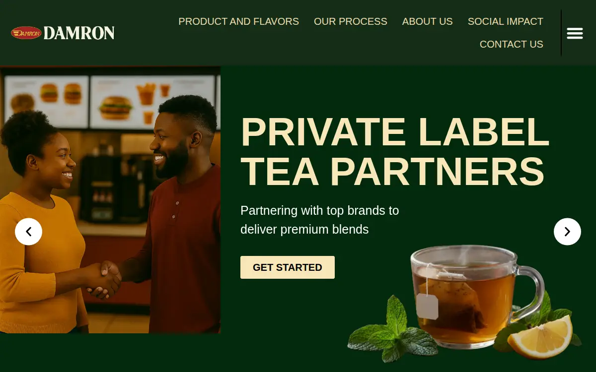 Homepage of Damron CORP