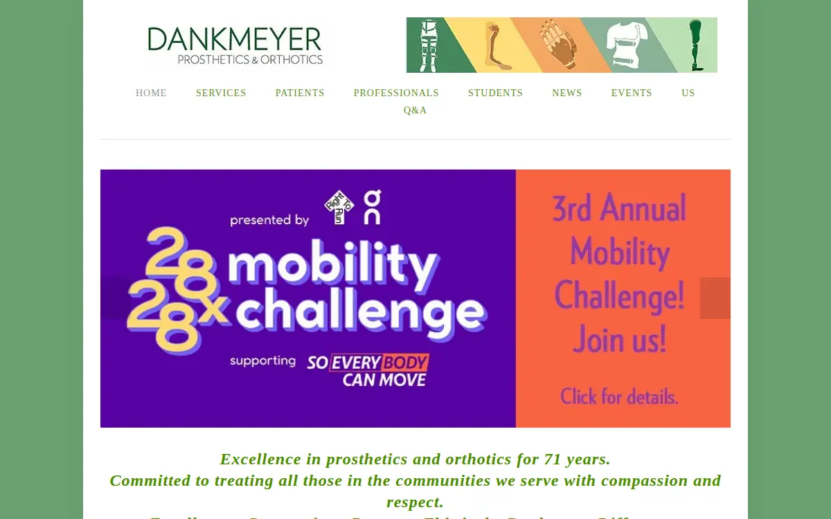 Homepage of Dankmeyer INC