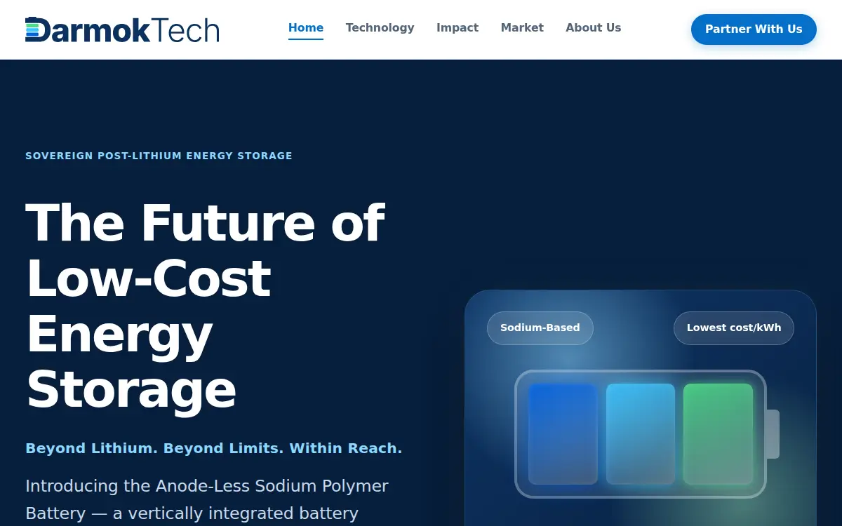 Homepage of Darmoktech