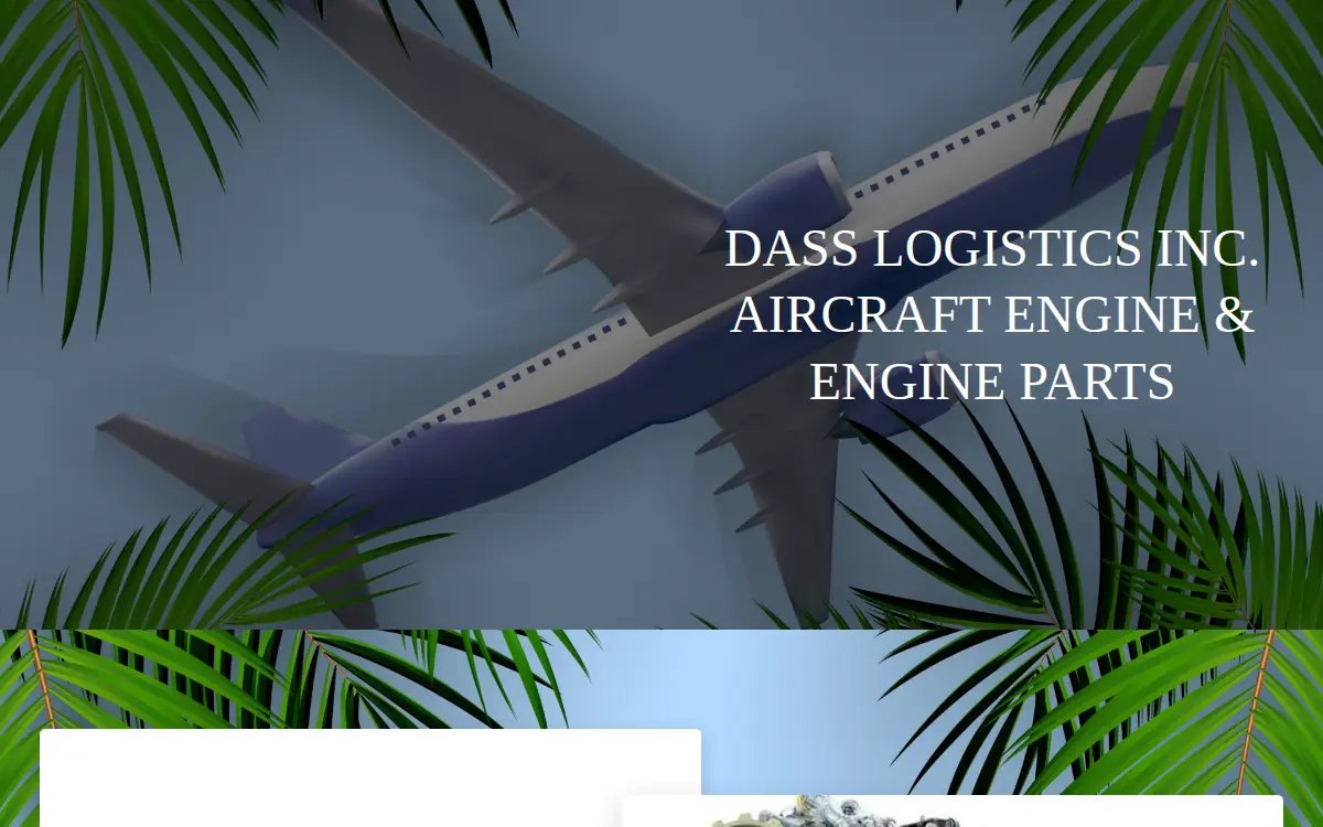 Homepage of Dass Logistics, INC.