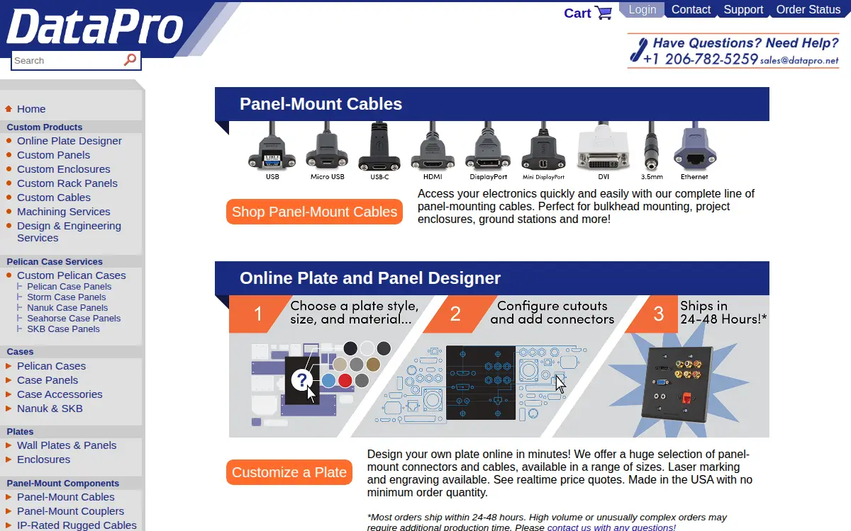 Homepage of Datapro International INC.
