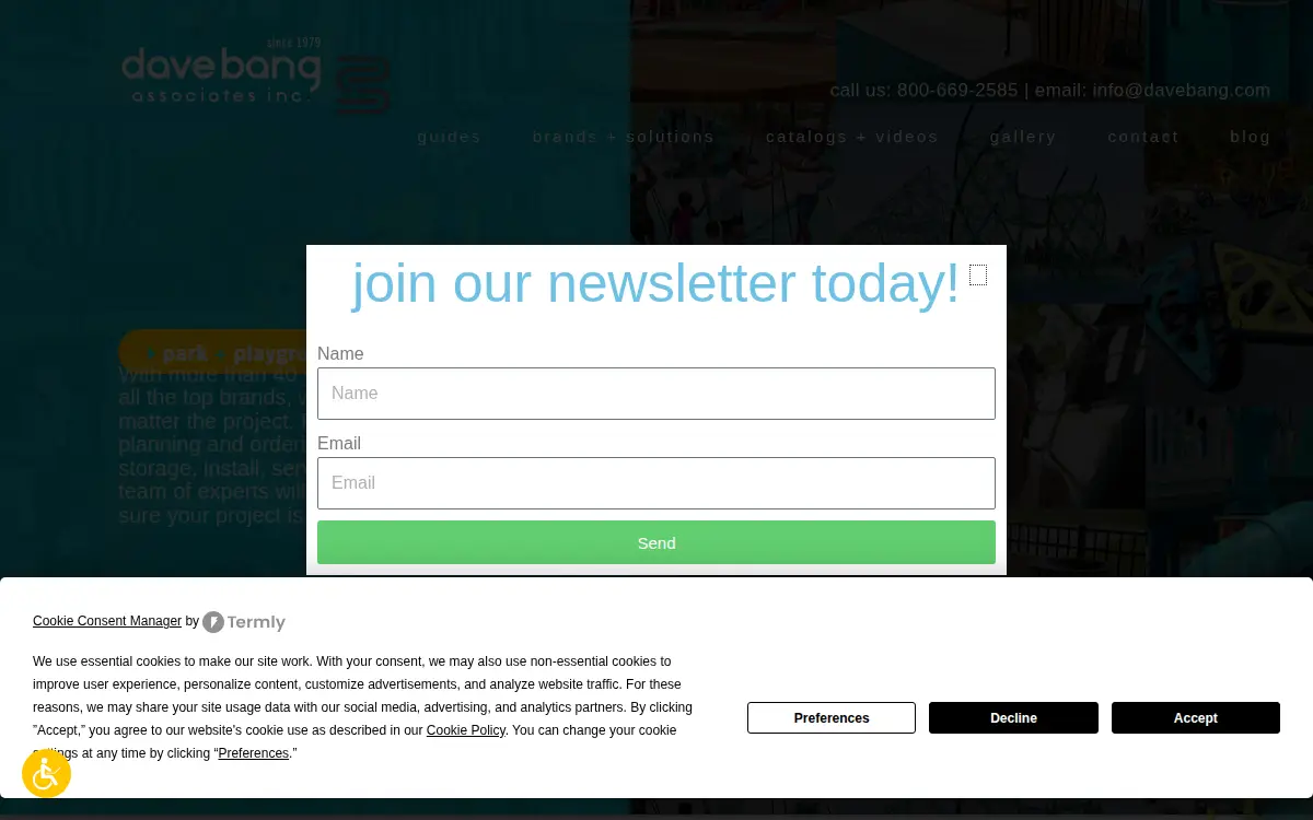 Homepage of Dave Bang Associates, INC.