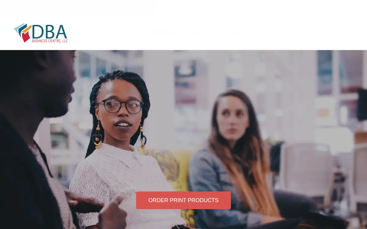 Homepage of Dba Business Centre INC.