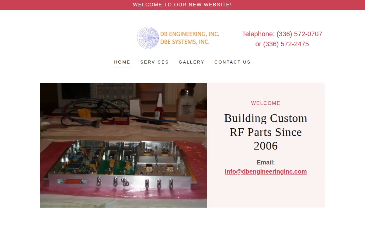 Homepage of Db Engineering, INC.
