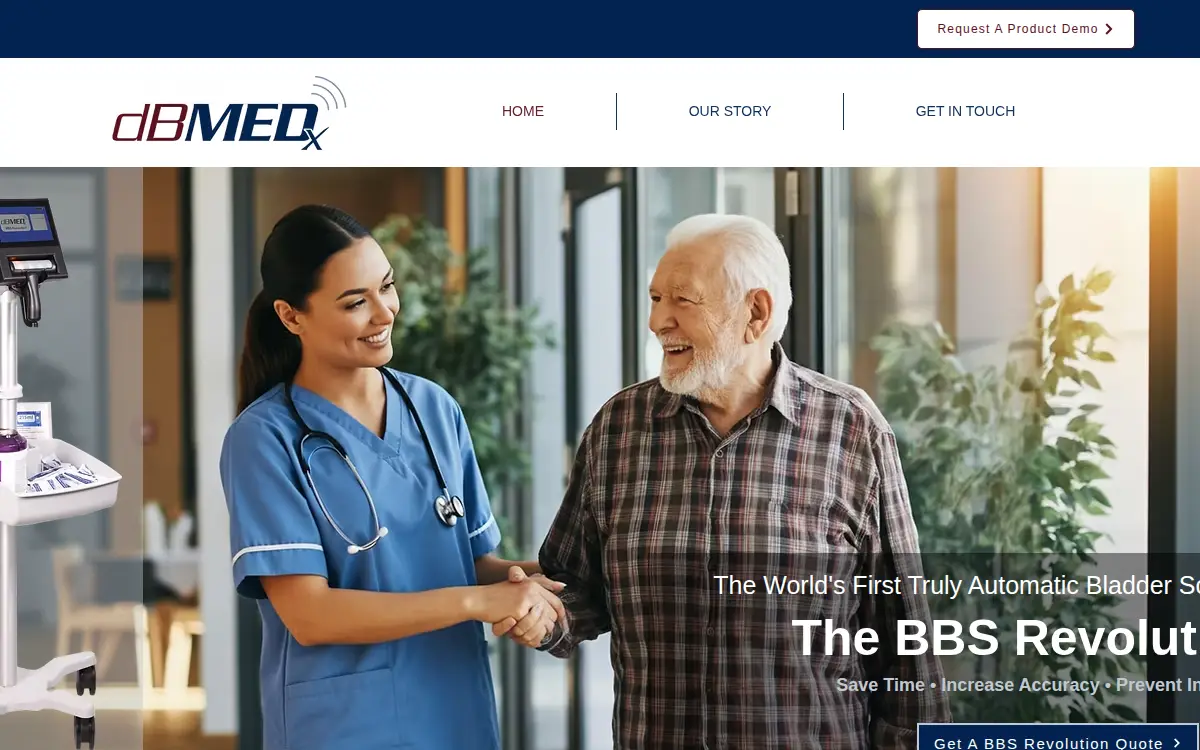 Homepage of Dbmedx INC