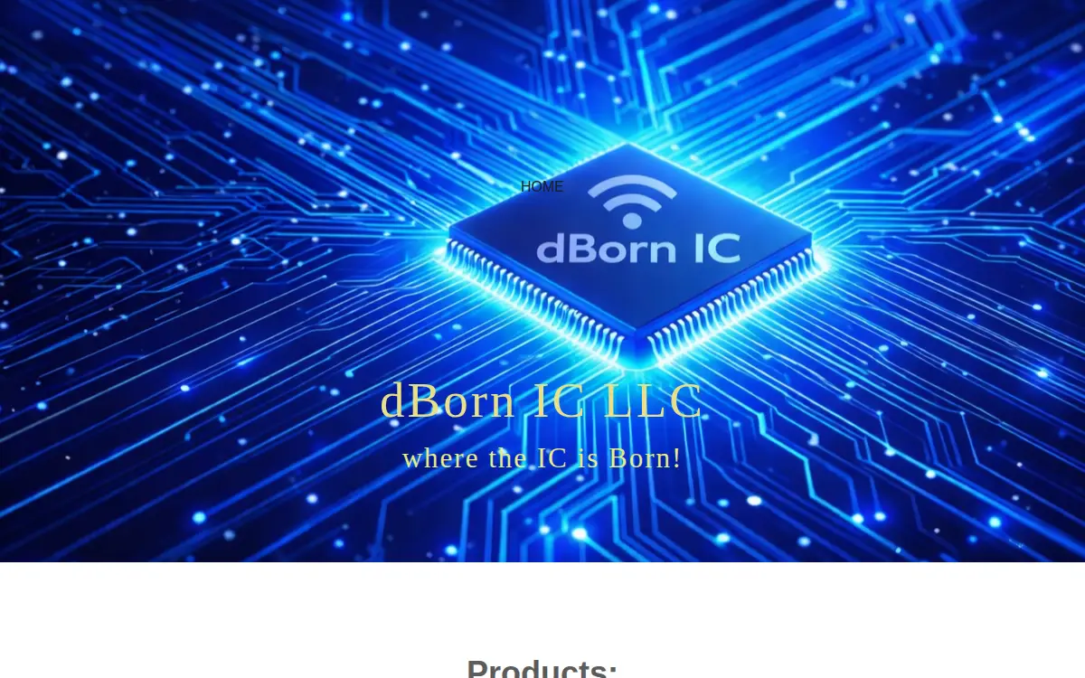 Homepage of Dborn Ic LLC