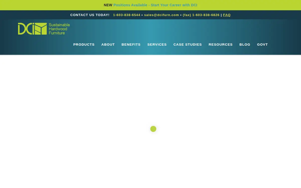 Homepage of Dci INC