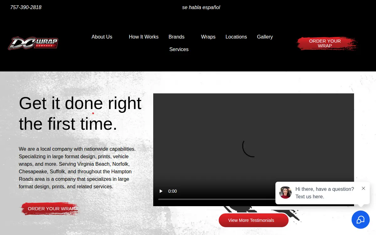 Homepage of Dc Design and Media INC.