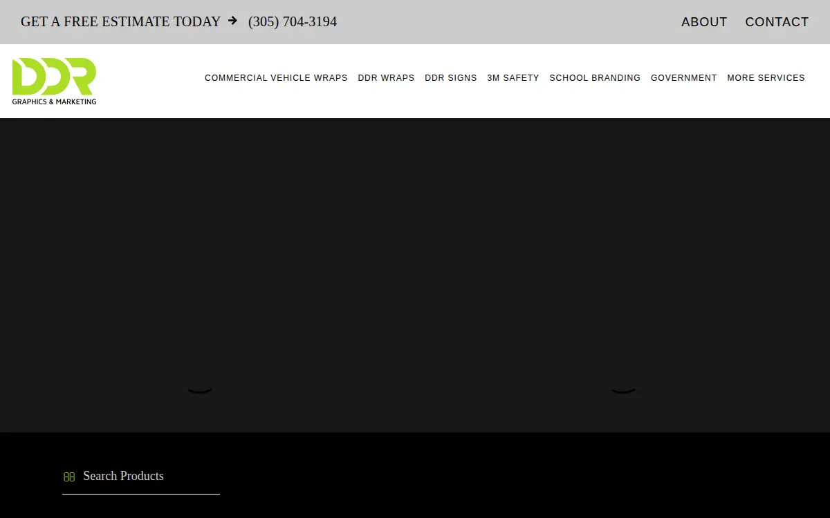 Homepage of Doral Digital Reprographics, CORP.