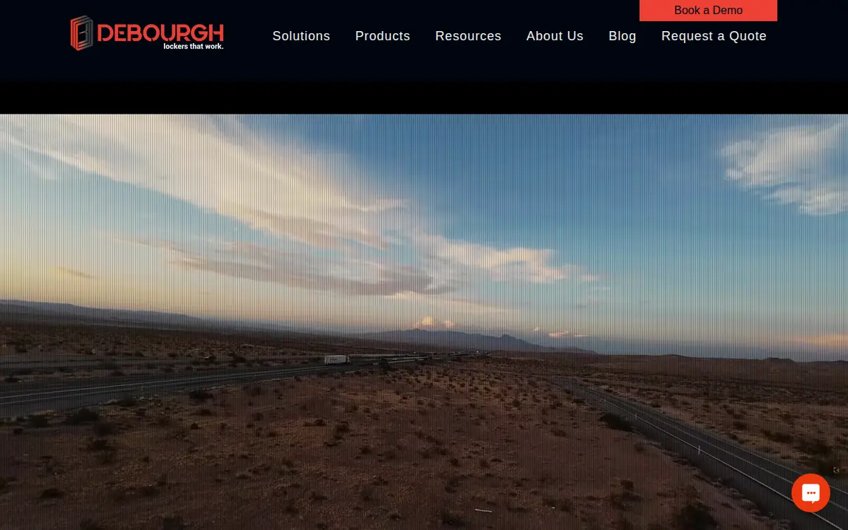 Homepage of Debourgh Manufacturing Company
