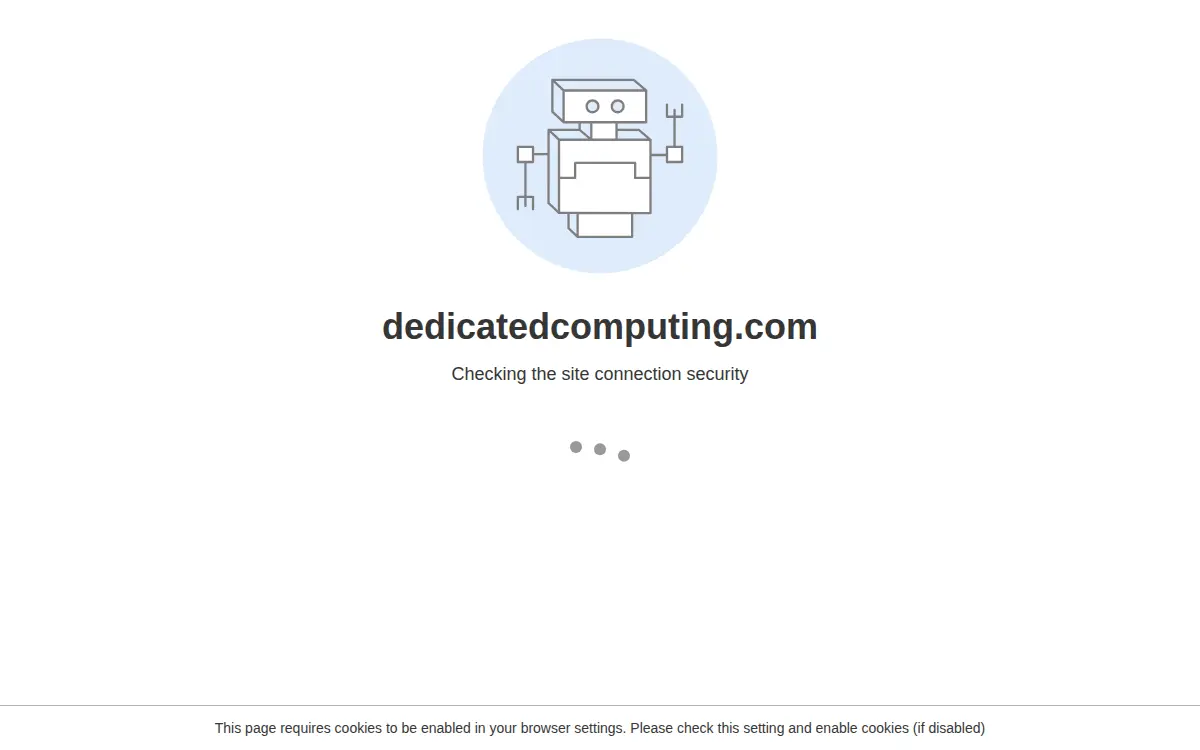 Homepage of Dedicated Computing LLC