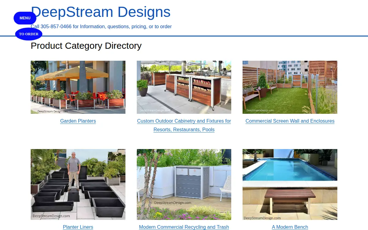 Homepage of Deepstream Designs, INC.