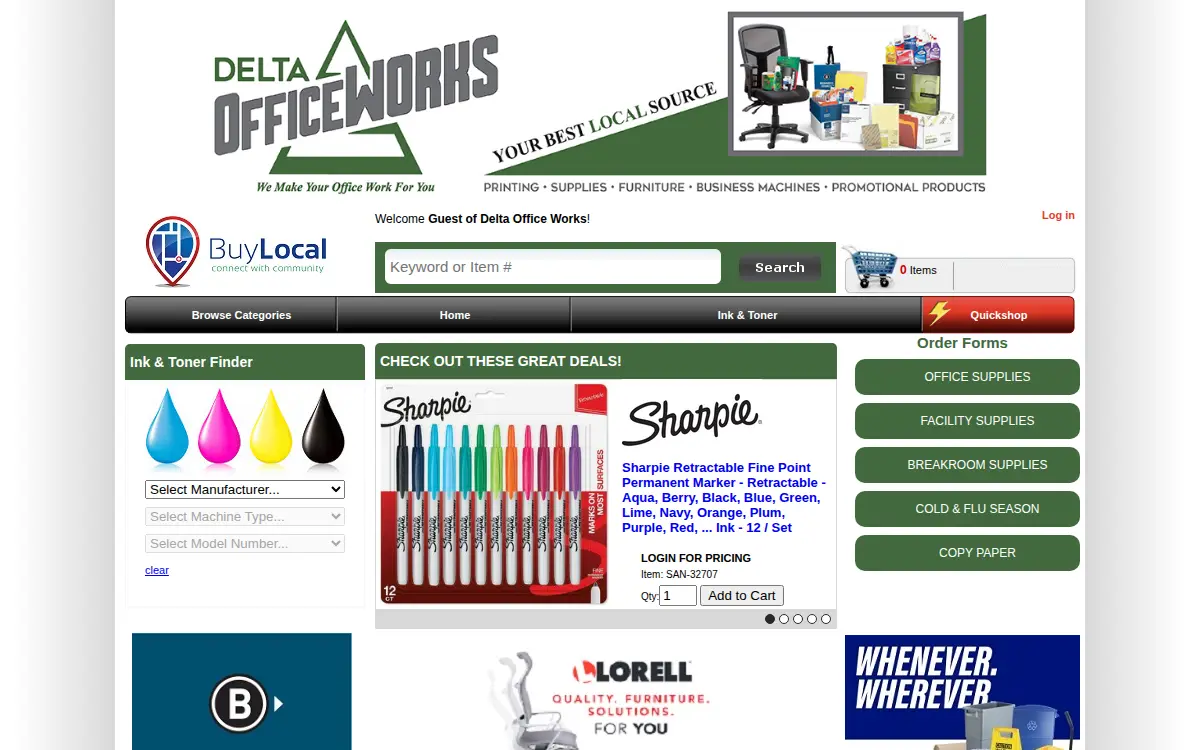 Homepage of Weskev INC