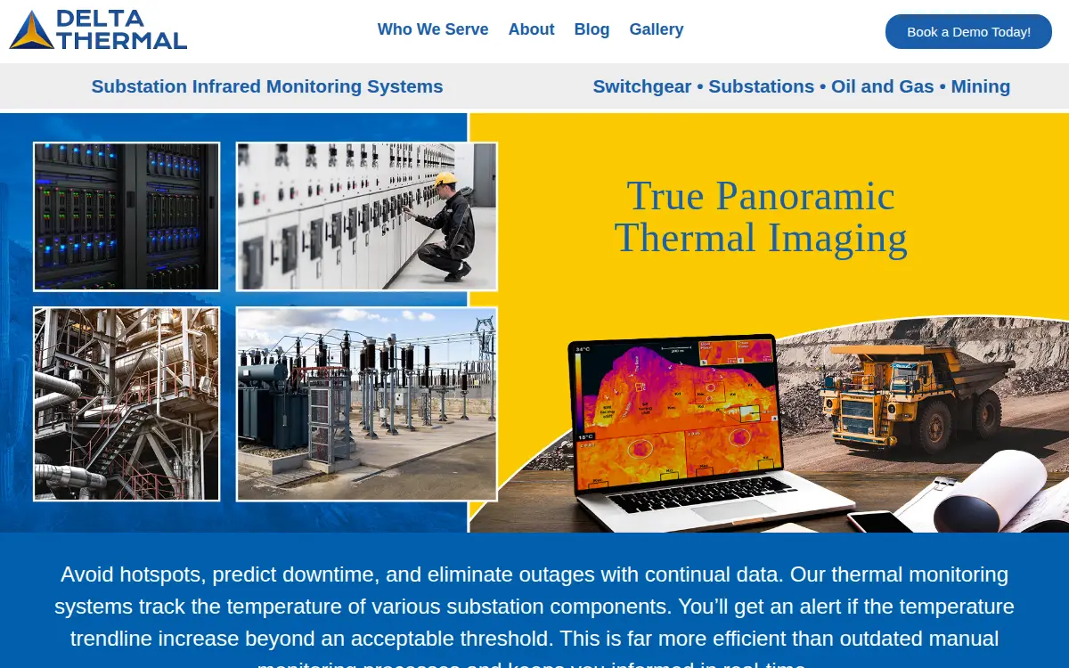 Homepage of Delta Thermal, INC