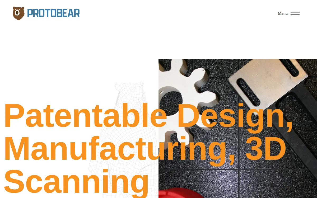 Homepage of Denver 3d Print Company