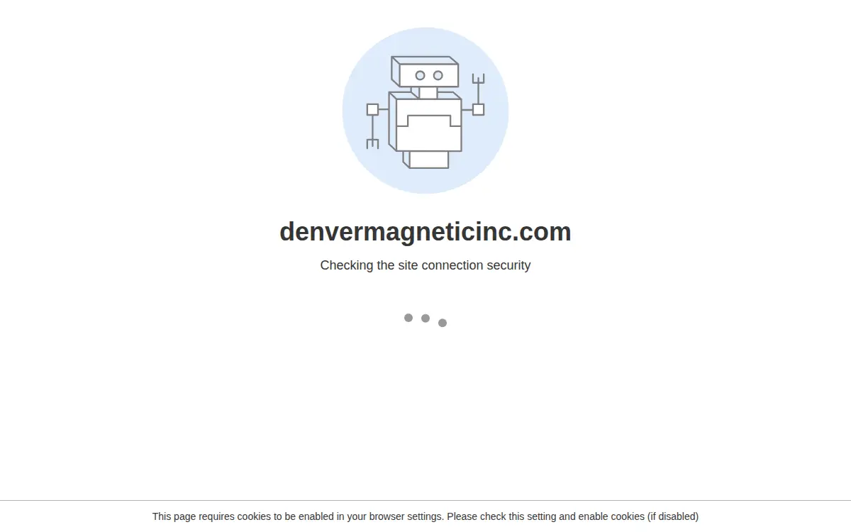 Homepage of Denver Magnetic INC