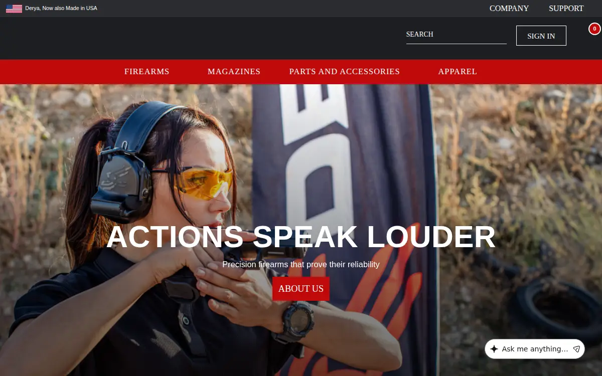 Homepage of South Derya Corporation