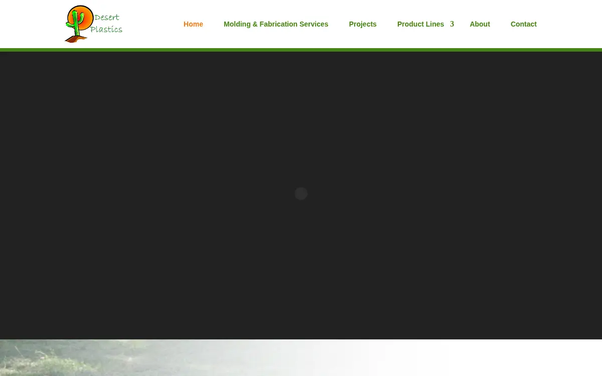Homepage of Desert Plastics LLC