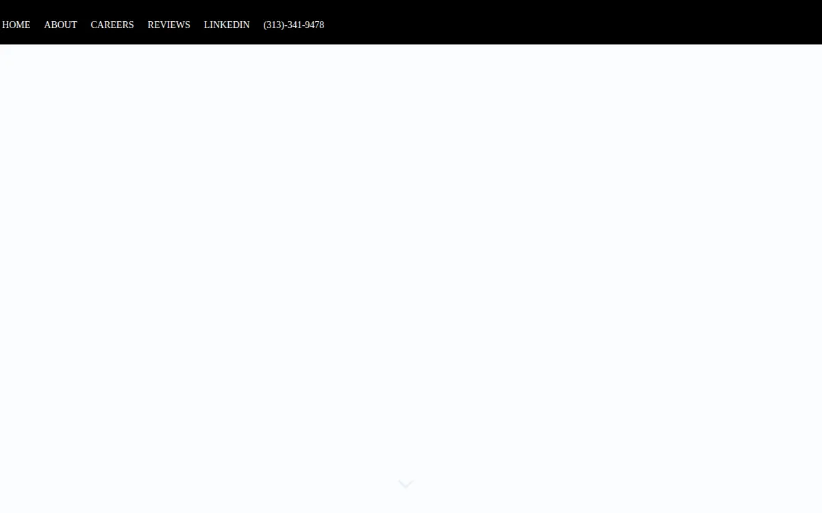Homepage of Detroit Chrome, INC