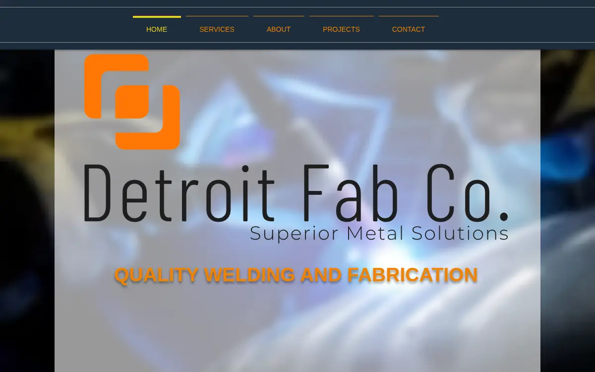 Homepage of Detroit Fabricating Company