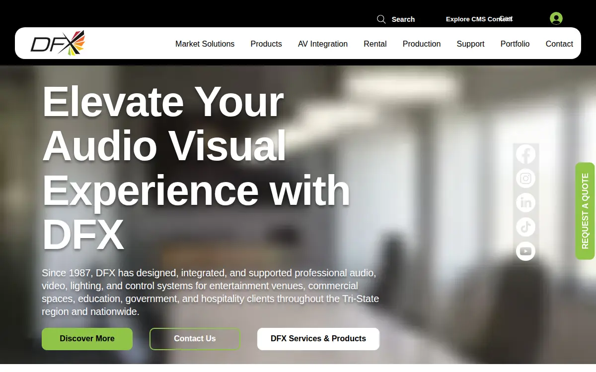 Homepage of Dynamite Disc Jockey's, INC.