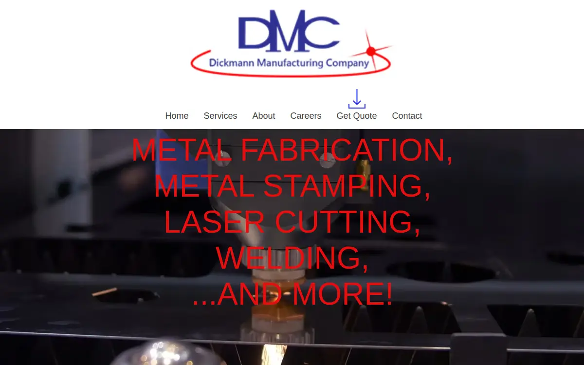 Homepage of Dickmann INC
