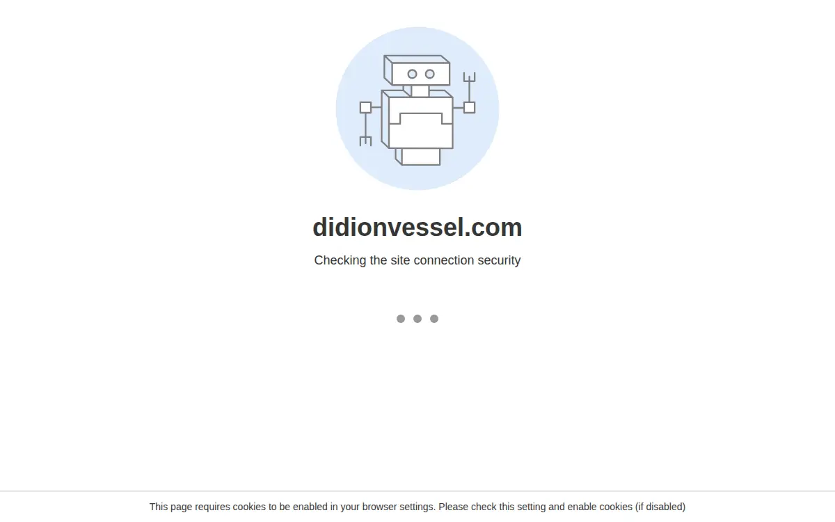 Homepage of Didion Vessel, LLC
