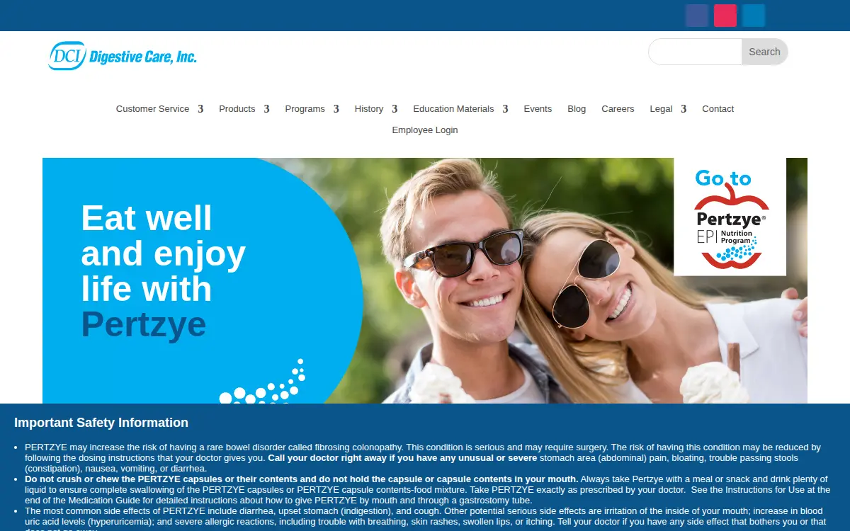 Homepage of Digestive Care INC