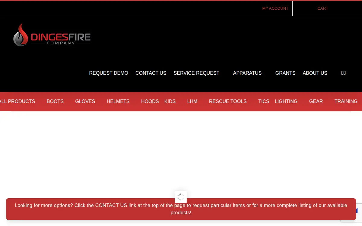 Homepage of Dinges Partners Group, LLC