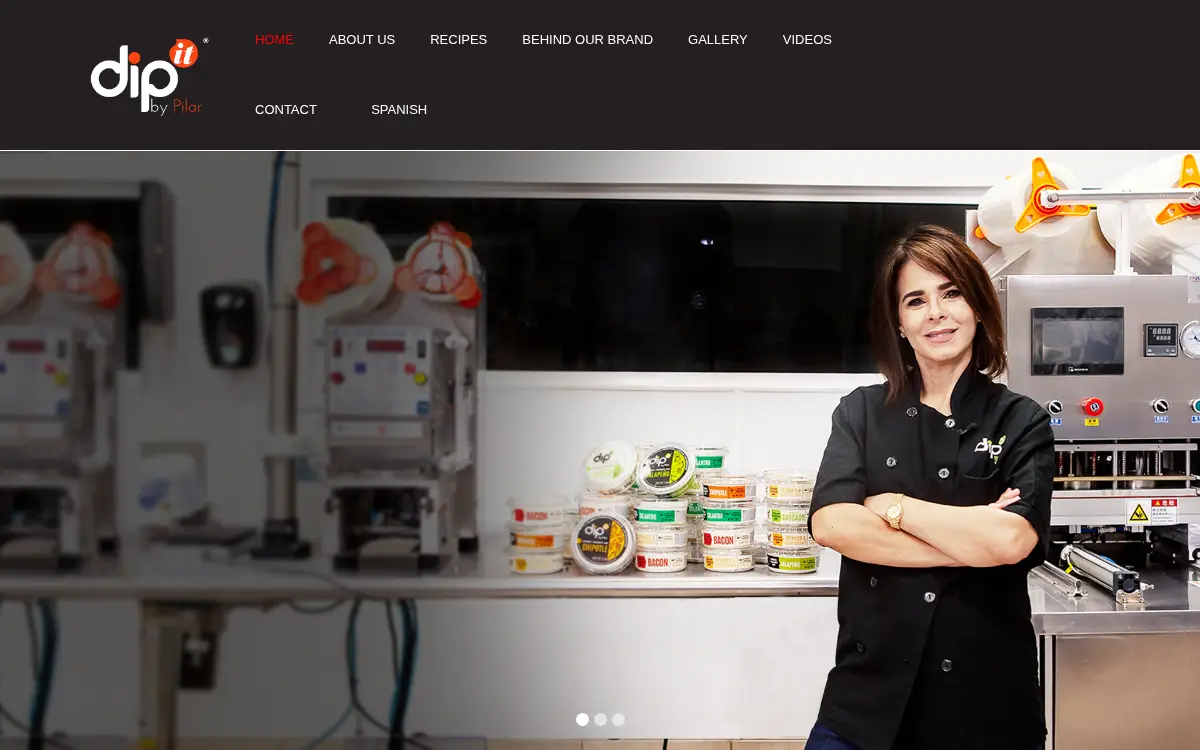 Homepage of Habibi Gourmet, LLC